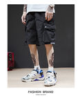 No Fading Eco Friendly Grey Men Streetwear Shorts S To 6XL Size