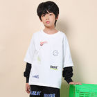 Customization OEM ODM Boys T Shirt And Tops 87% Cotton 13% Polyester